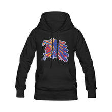 Load image into Gallery viewer, Azteca 50/50 Black Heavy Blend Hooded Sweatshirt
