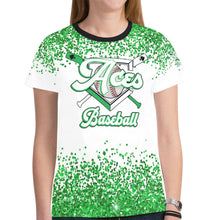 Load image into Gallery viewer, Aces 7 New All Over Print T-shirt for Women (Model T45)
