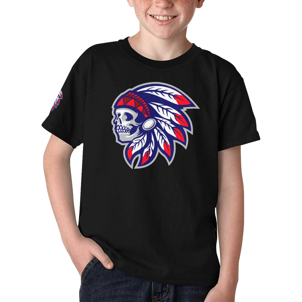 Tribe Black Kid Kids' All Over Print T-shirt (Model T65)