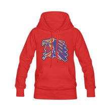 Load image into Gallery viewer, Azteca 50/50 Red Heavy Blend Hooded Sweatshirt
