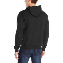 Load image into Gallery viewer, Azteca 50/50 Black Words Heavy Blend Hooded Sweatshirt

