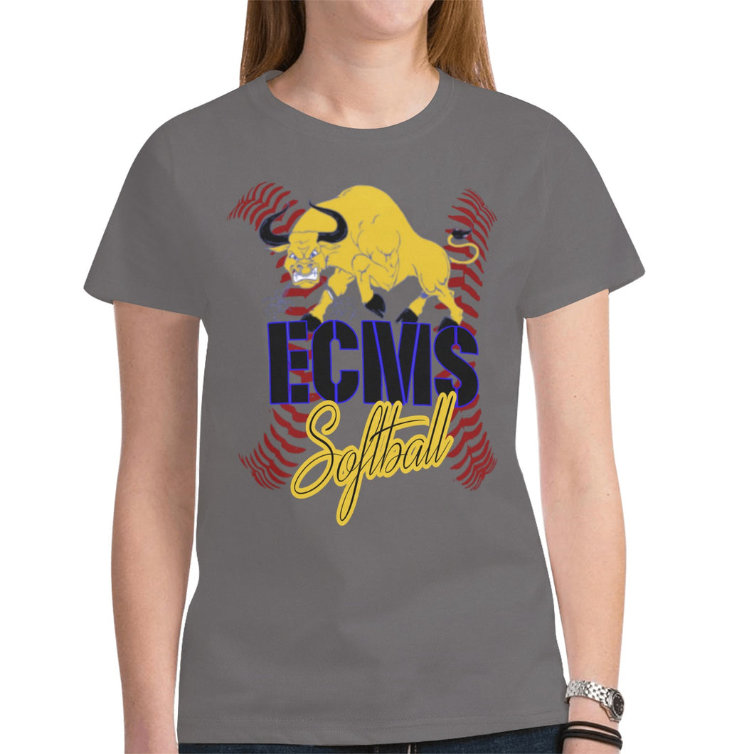 Toros Tshirt New All Over Print T-shirt for Women (Model T45)