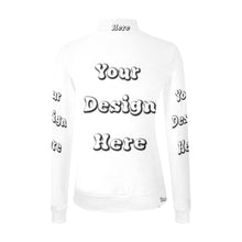 Load image into Gallery viewer, Custom Your Design Here- Female Mock Collar Women&#39;s All Over Print Mock Neck Sweater (Model H43)
