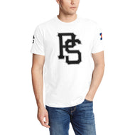 PS Purple SHIRT b 2 Men's All Over Print T-Shirt (Solid Color Neck) (Model T63)