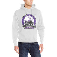 PS 50/50 grey l Men's Classic Hoodie (Model H17)