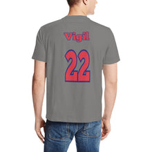 Load image into Gallery viewer, Tribe Shirt Left Chest Black Tribe m 6 s Men&#39;s All Over Print T-Shirt (Solid Color Neck) (Model T63)
