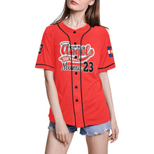 Load image into Gallery viewer, Angels 27 All Over Print Baseball Jersey for Women (Model T50)
