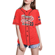 Angels 27 All Over Print Baseball Jersey for Women (Model T50)