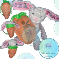 Custom Name Carrot Surprise- Bunny, Pig or Gnome