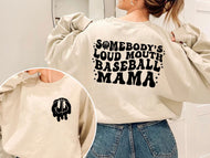 Somebodies Loud Mouth Shirt/Long Sleeve/Sweatshirt/Hoodie Grey